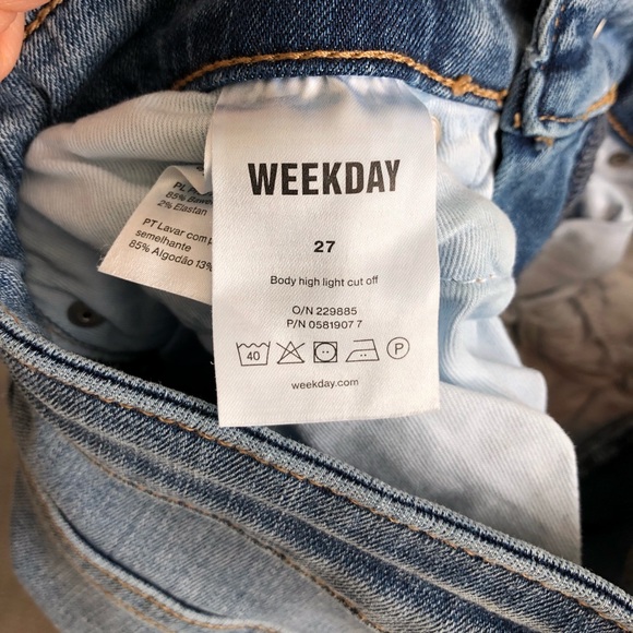 Weekday High Rise Jeans - Picture 7 of 8